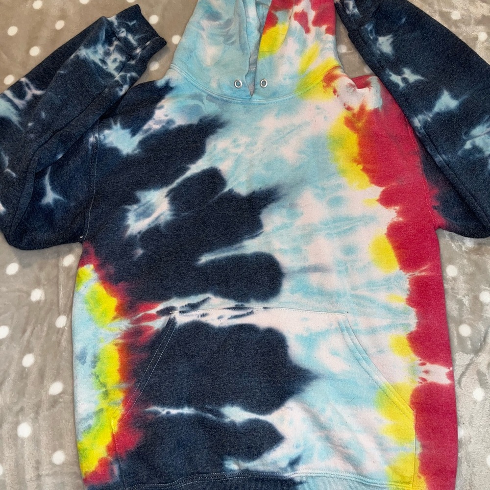 Tie-dye hoodie